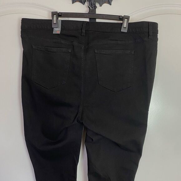 Torrid Black Sky High Skinny Premium Stretch High-Rise Jean Distressed N… - Picture 8 of 15